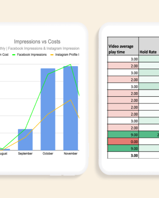 Tailored to you digital marketing reports and dashboards