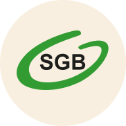 Logotyp grupy SGB Banki Spółdzielcze